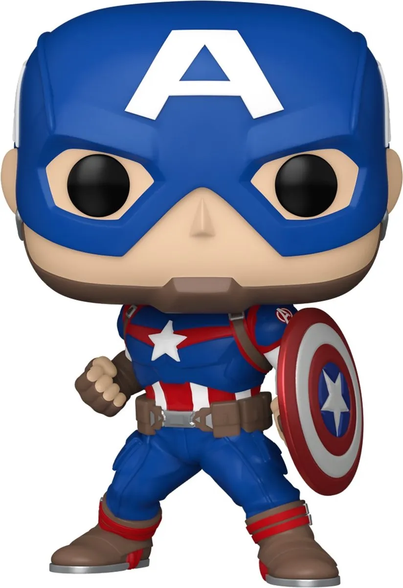 Funko POP! Captain America Marvel New Classics 82497 - Multicolor