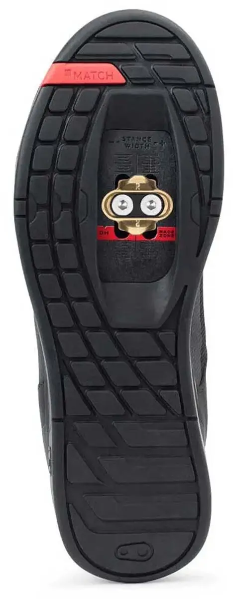 Crankbrothers Mallet Lace Shoes - Mountainbikeschoenen 44 - Zwart/Rood