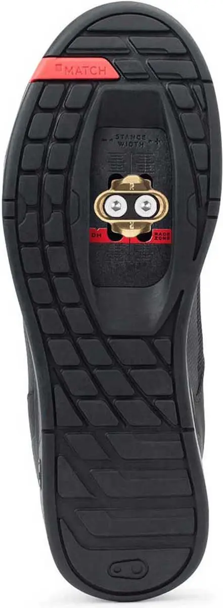 Crankbrothers Mallet Lace Shoes - Mountainbikeschoenen 44 - Zwart/Rood