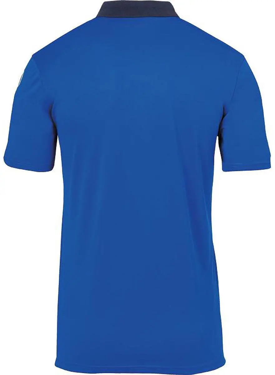 Uhlsport Offense 23 Polo Heren - Royal - Maat L