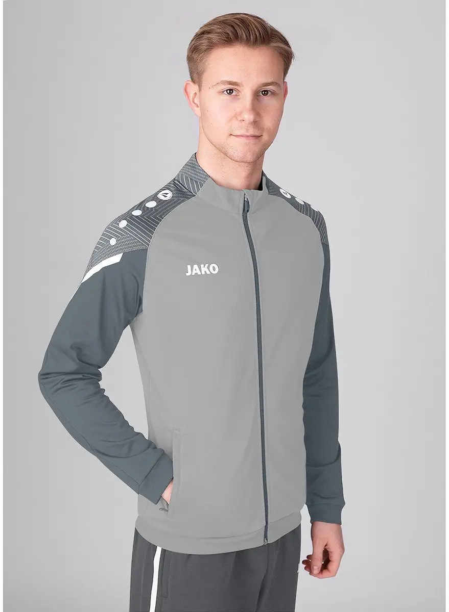 Jako Performance Polyestervest Heren M - Steengrijs