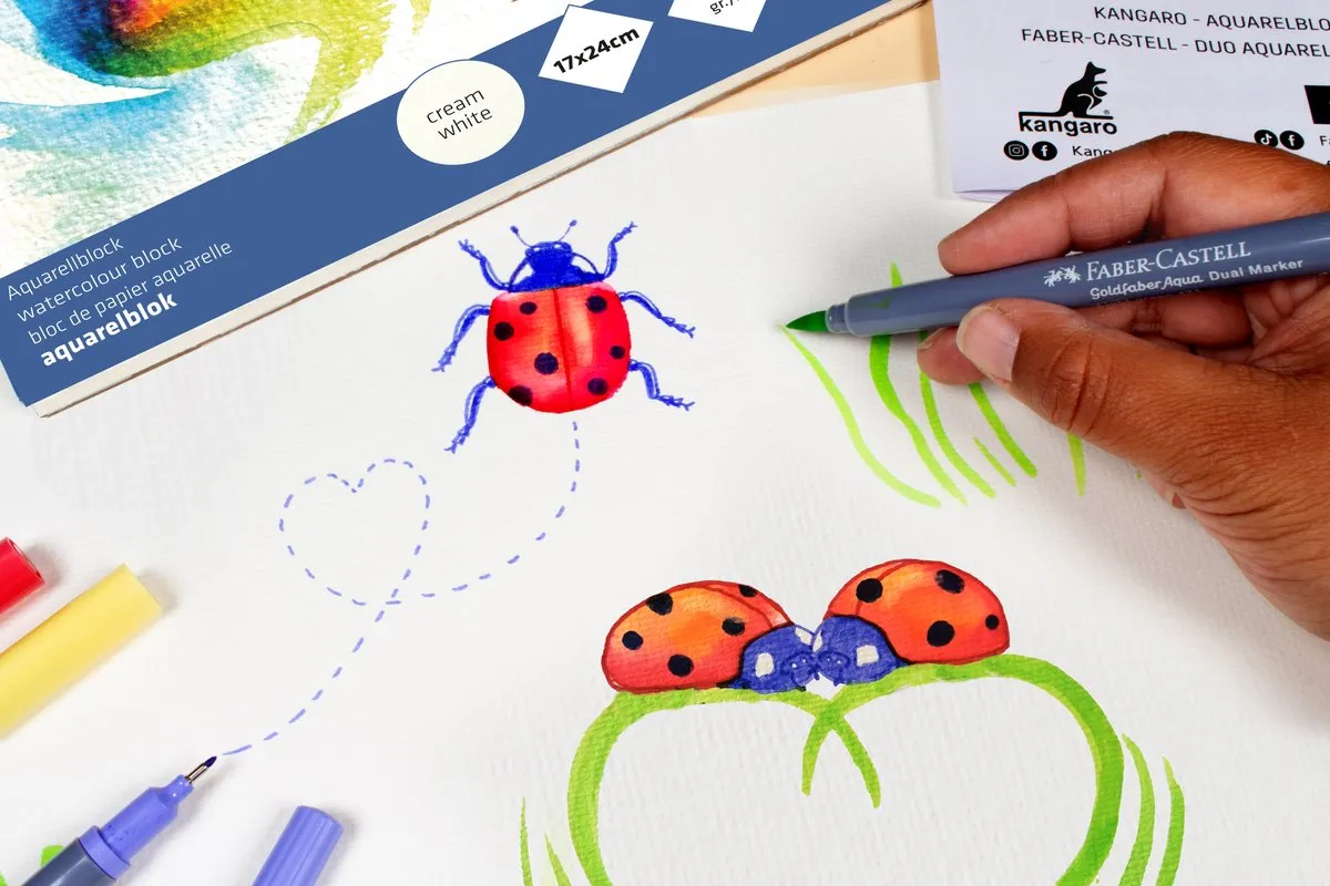 Faber-Castell Workshoppakket Lieveheersbeestjes Tekenen