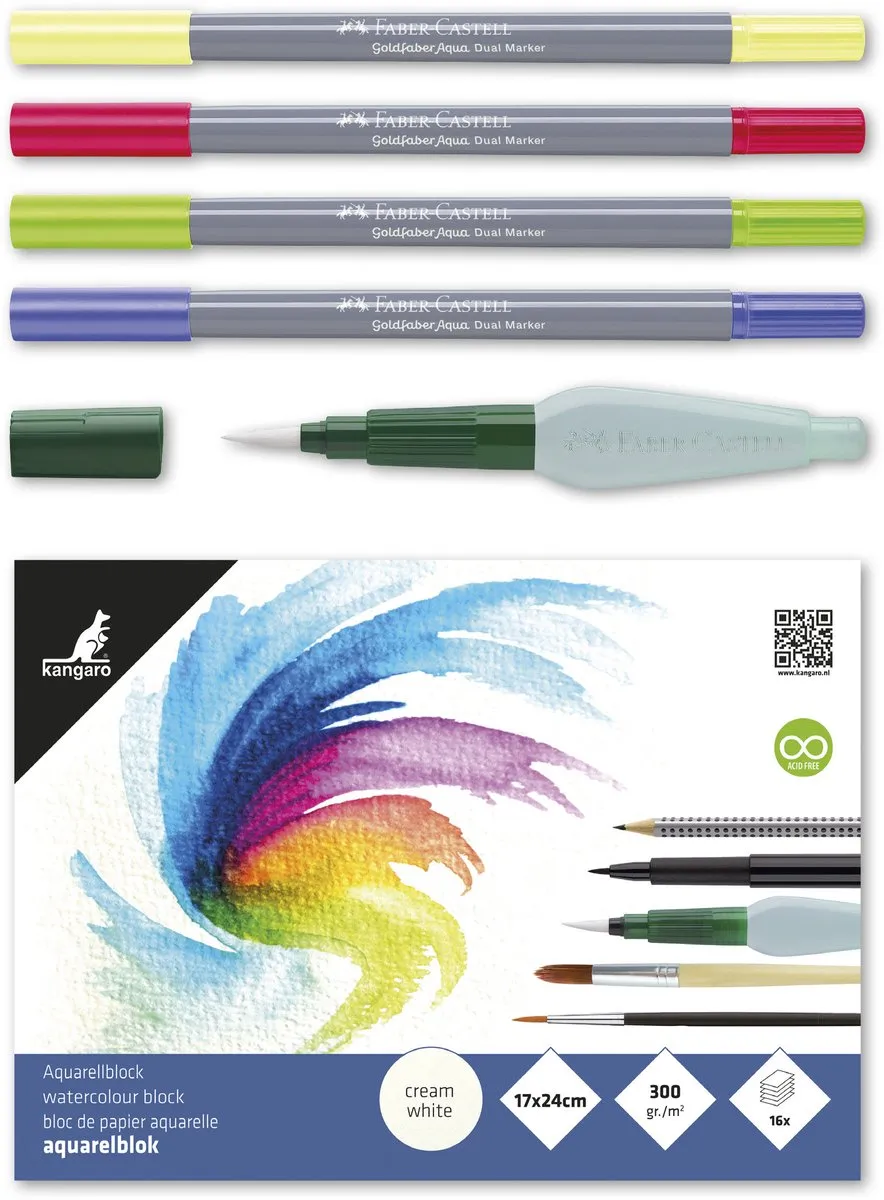 Faber-Castell Workshoppakket Lieveheersbeestjes Tekenen - 7 Stuks