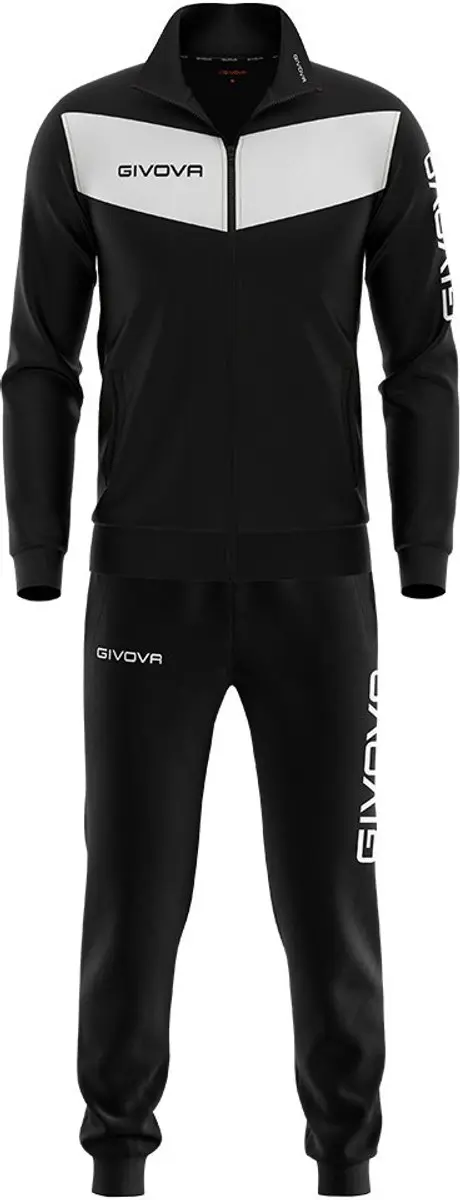 Givova Visa Trainingspak - XS - Zwart