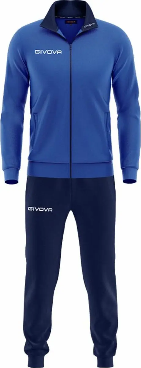 Givova Torino Trainingspak TR031 - 6-8 jaar - Blauw