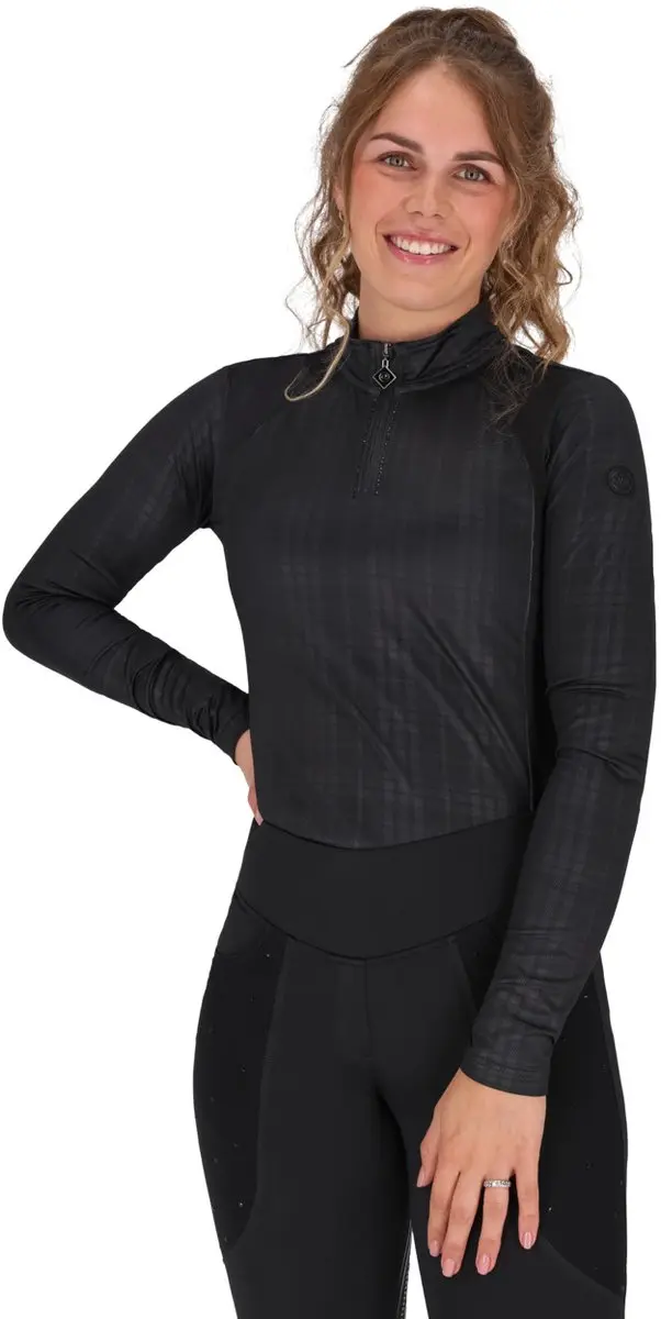 QHP SPORTSHIRT ZAHRA Zwart