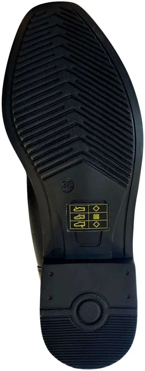 Mondoni Lady Maldon Croco Rijlaars 40 - Zwart - afbeelding 5 van 6