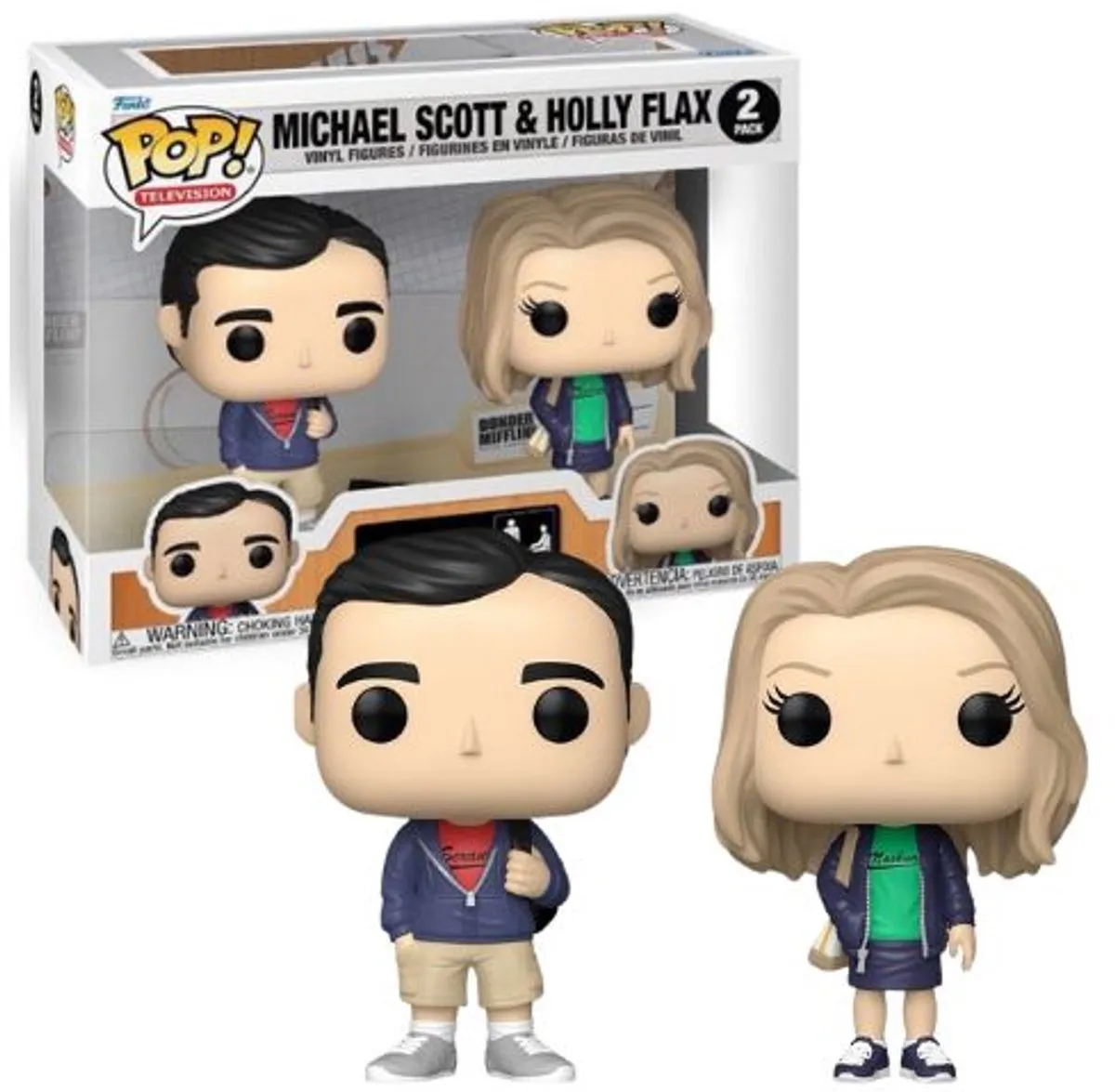 Funko Pop! The Office Michael Scott & Holly Flax