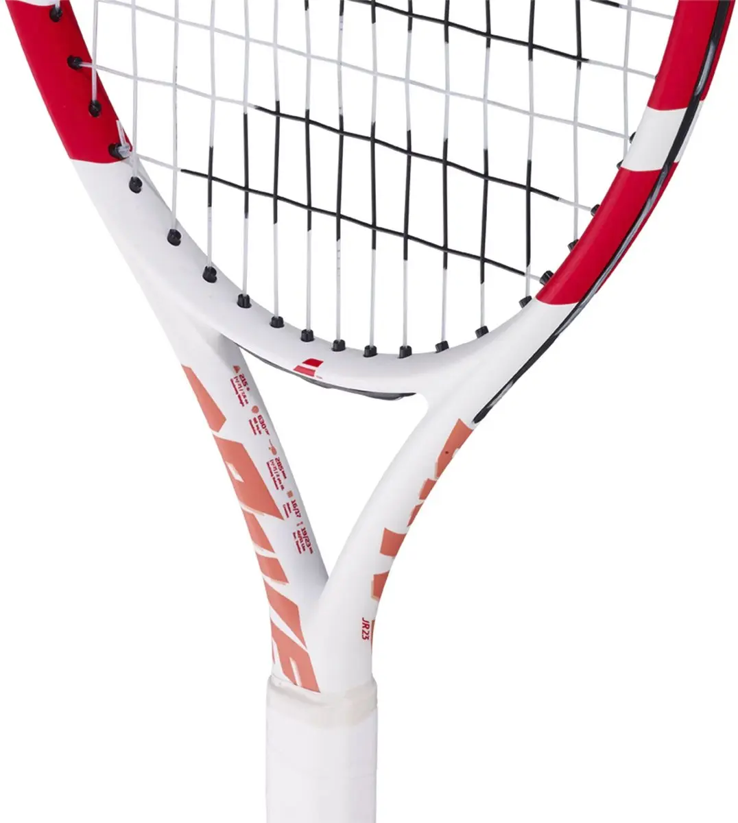 Babolat Drive 23 Junior Tennisracket - L00 - Wit/Rood/Geel