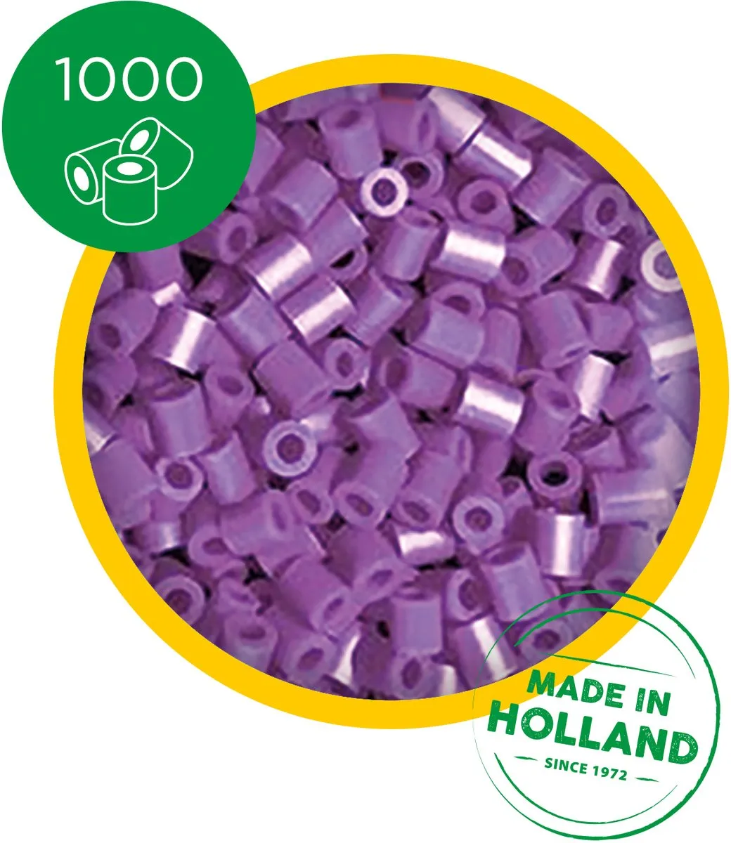 SES Creative Beedz Strijkkralen 1000 Stuks - Paars