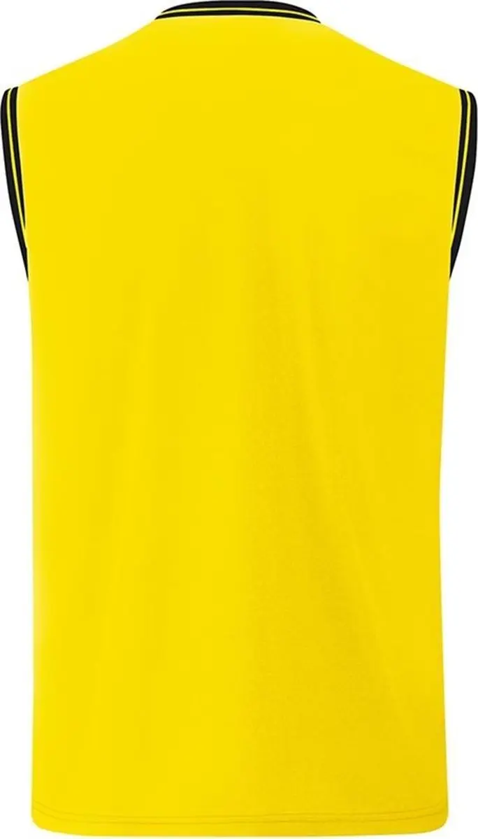 JAKO Center 2.0 Basketbalshirt Kinderen - Zwart/Citroen XXS