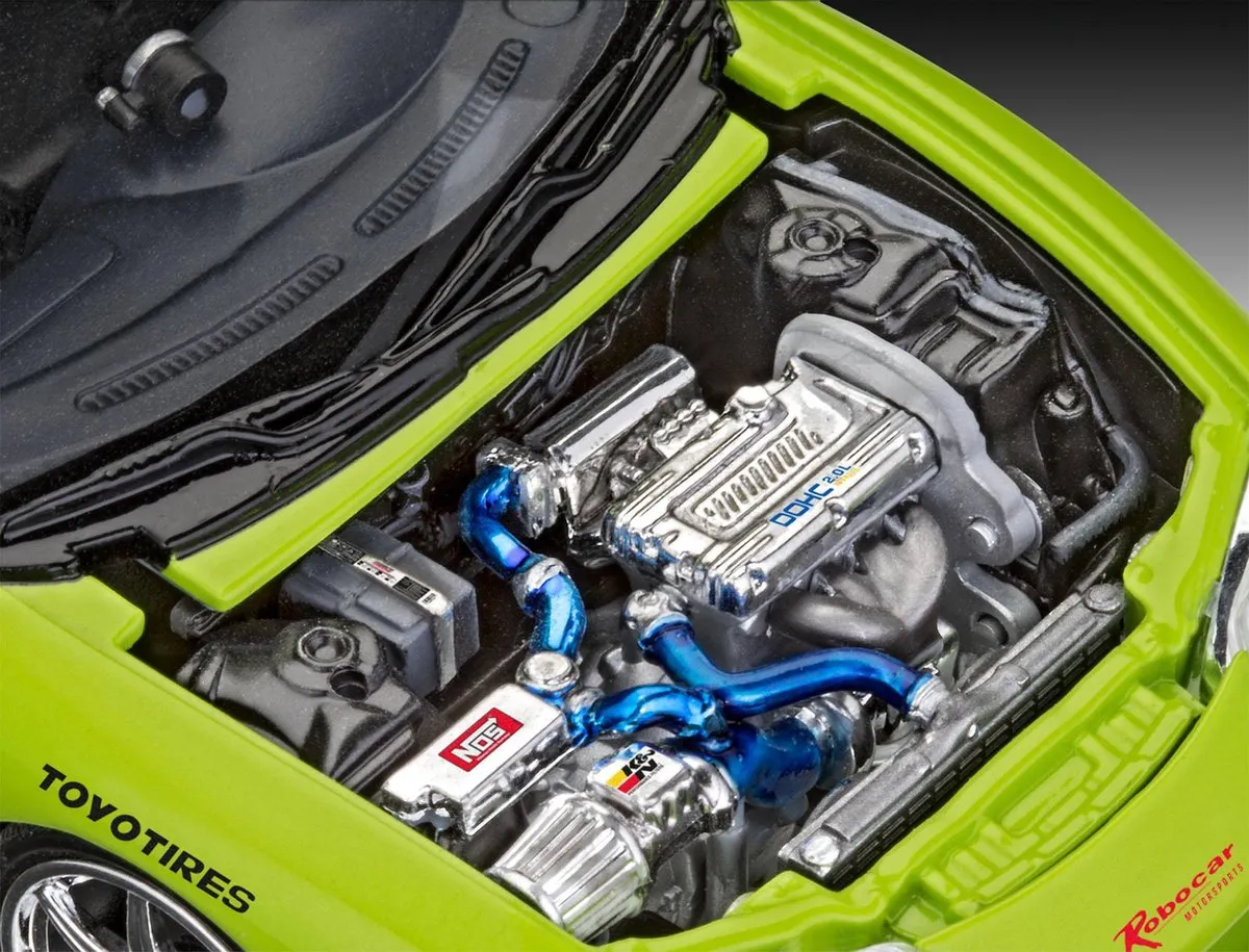 Revell 07691 Fast & Furious Brian's Eclipse 1:25 Modelbouwpakket - 75 Onderdelen - Multi