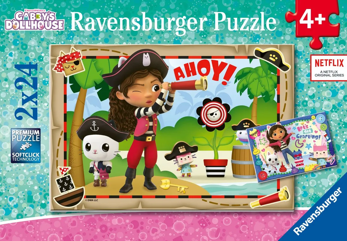 Ravensburger Gabby's Dollhouse Legpuzzel 48 Stuks - Multicolor