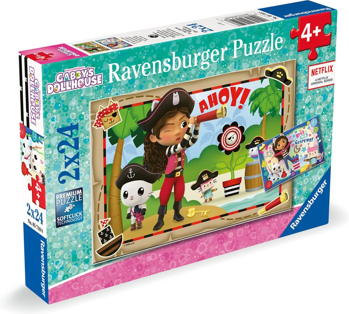 Ravensburger Gabby's Dollhouse Legpuzzel 48 Stuks - Multicolor