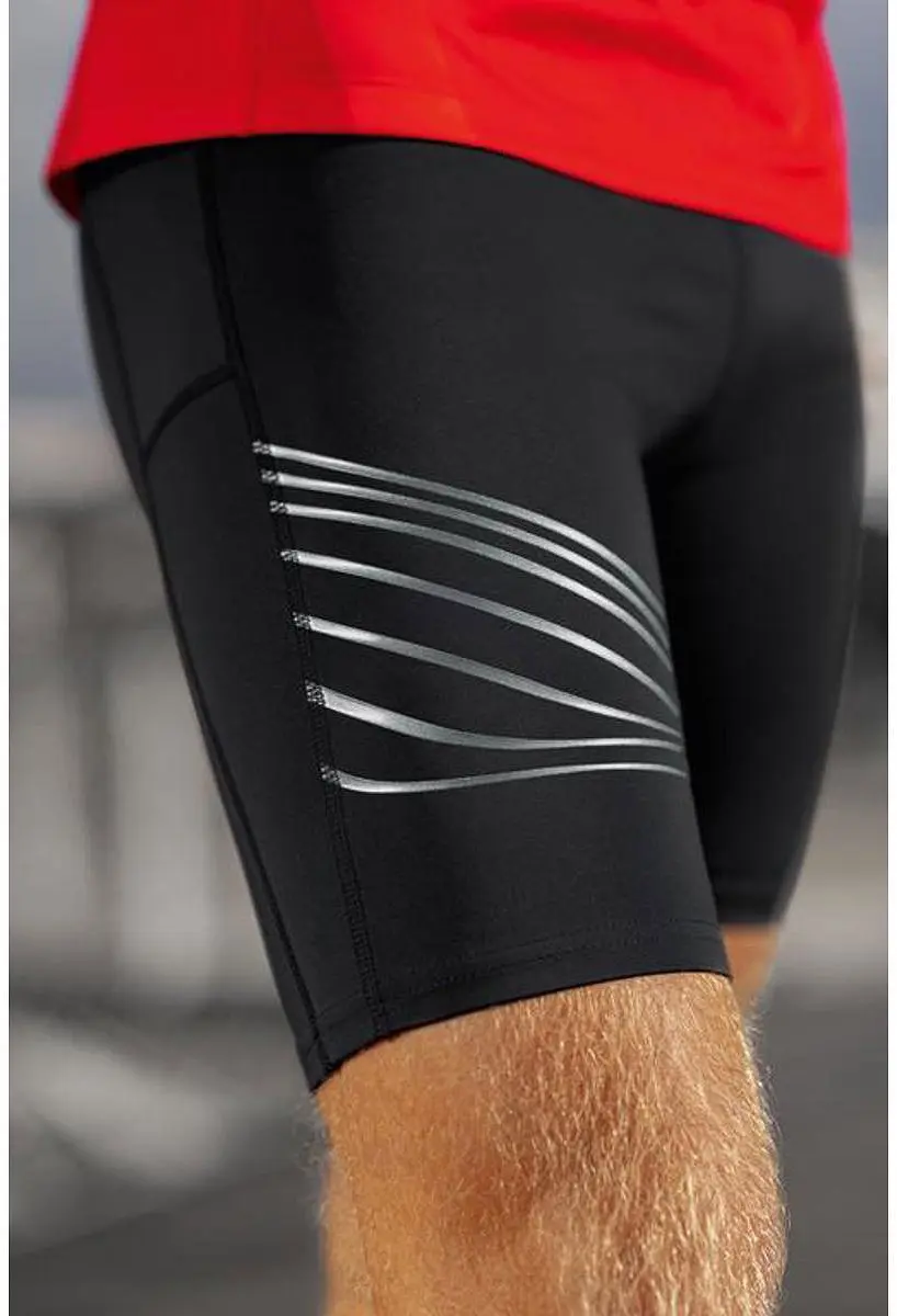 Erima Racing Short Tight Heren - Zwart - 3XL