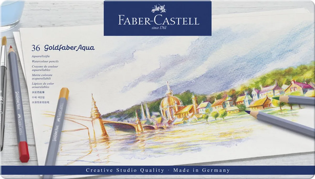 Faber-Castell Goldfaber Aquarel Potloden - 36 Stuks