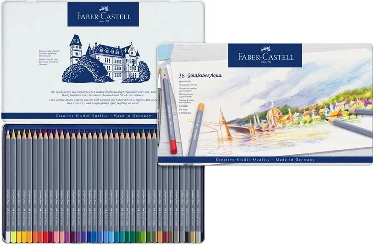 Faber-Castell Goldfaber Aquarel Potloden - 36 Stuks
