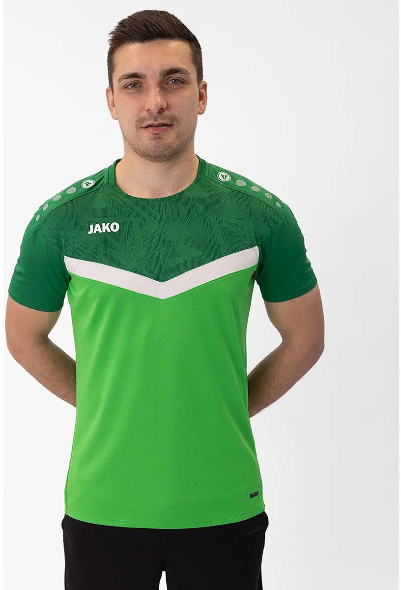 JAKO Iconic T-Shirt Heren - Sportgroen 3XL
