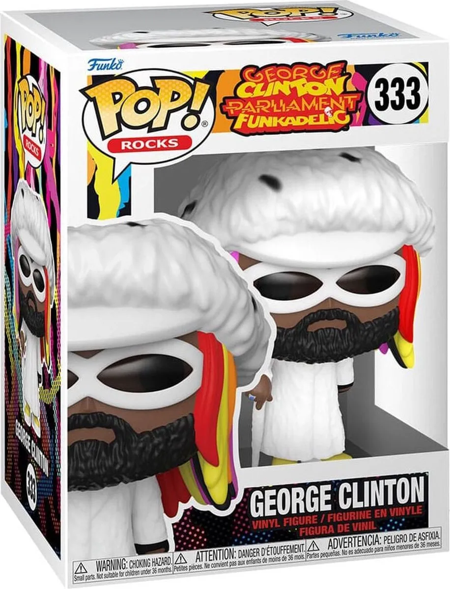 Funko Pop! George Clinton Rocks! Vinyl Figuur - afbeelding 5 van 6