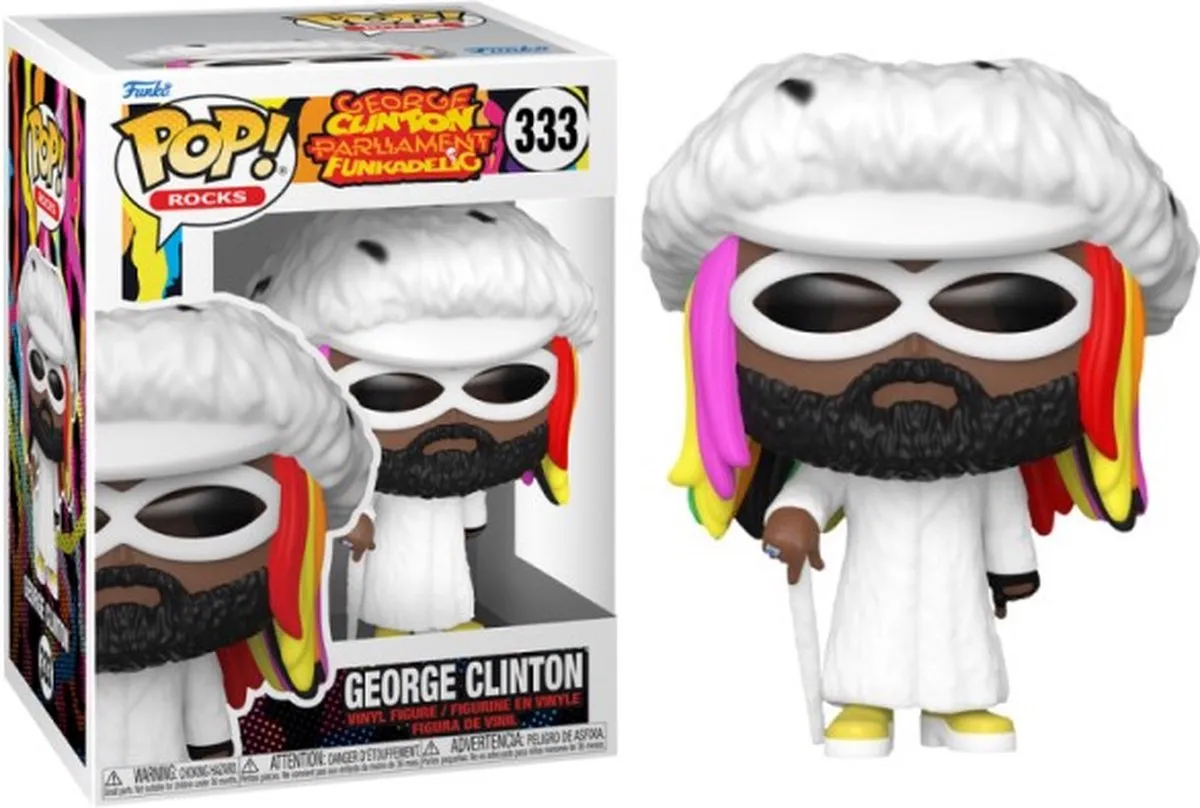 Funko Pop! George Clinton Rocks! Vinyl Figuur