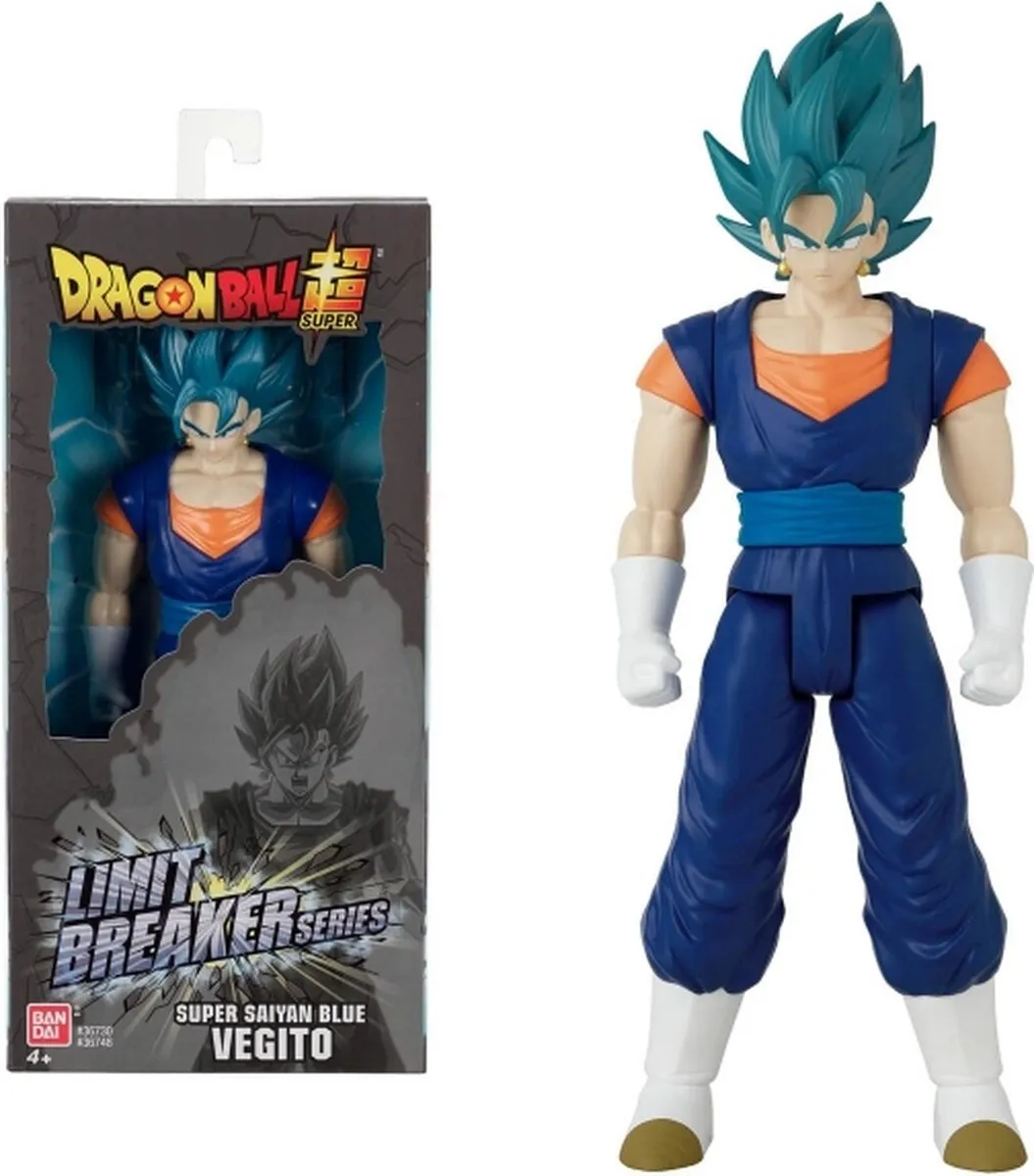 Bandai Namco Dragon Ball Super Saiyan Blue Vegito Actiefiguur 30cm - Blauw