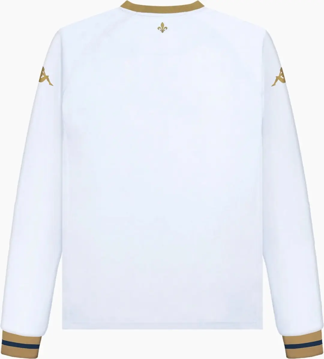 Kappa FC Versailles Uitshirt 2025 Longsleeve - Maat S - Wit/Goud