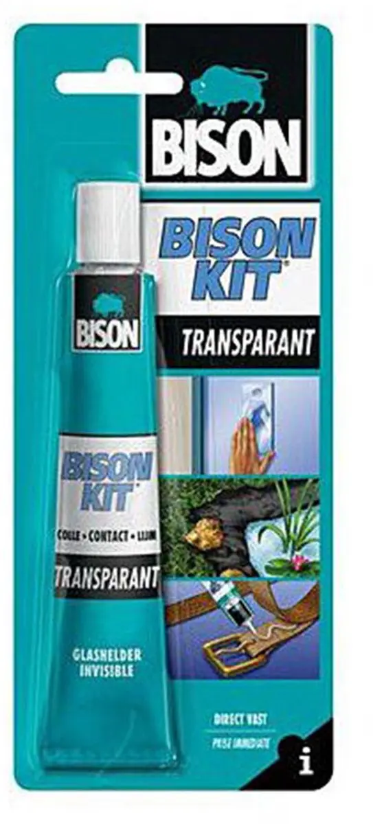 Bison Transparante Contactlijm 50ml - Glashelder - afbeelding 6 van 6