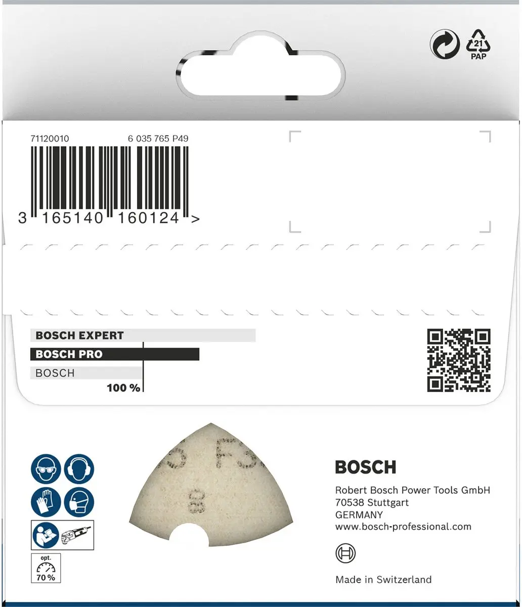 Bosch Delta Schuurmachine - 5 Stuks - afbeelding 5 van 6