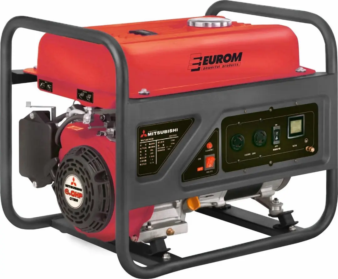 Euromac EUROM MM 3500 Benzine generator 4400 Watt 4-takt Mitsubitshi motor