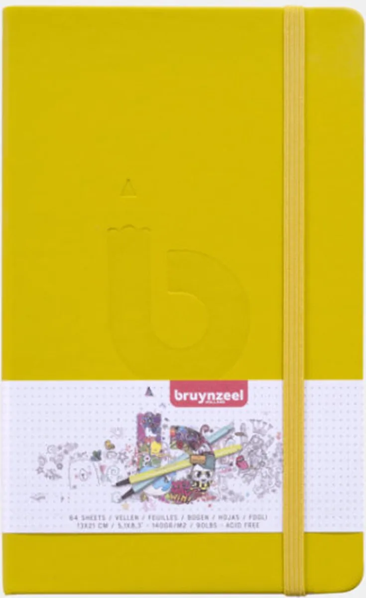 Bruynzeel Bullet Journal Geel 60299003
