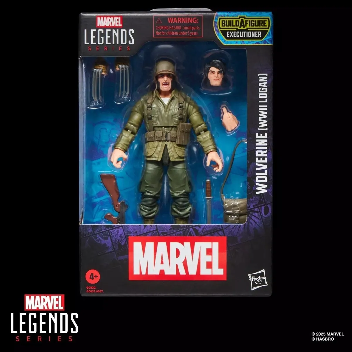 Hasbro Marvel Legends Wolverine WWII Logan Action Figuur 15cm - HASG0820 - afbeelding 6 van 6