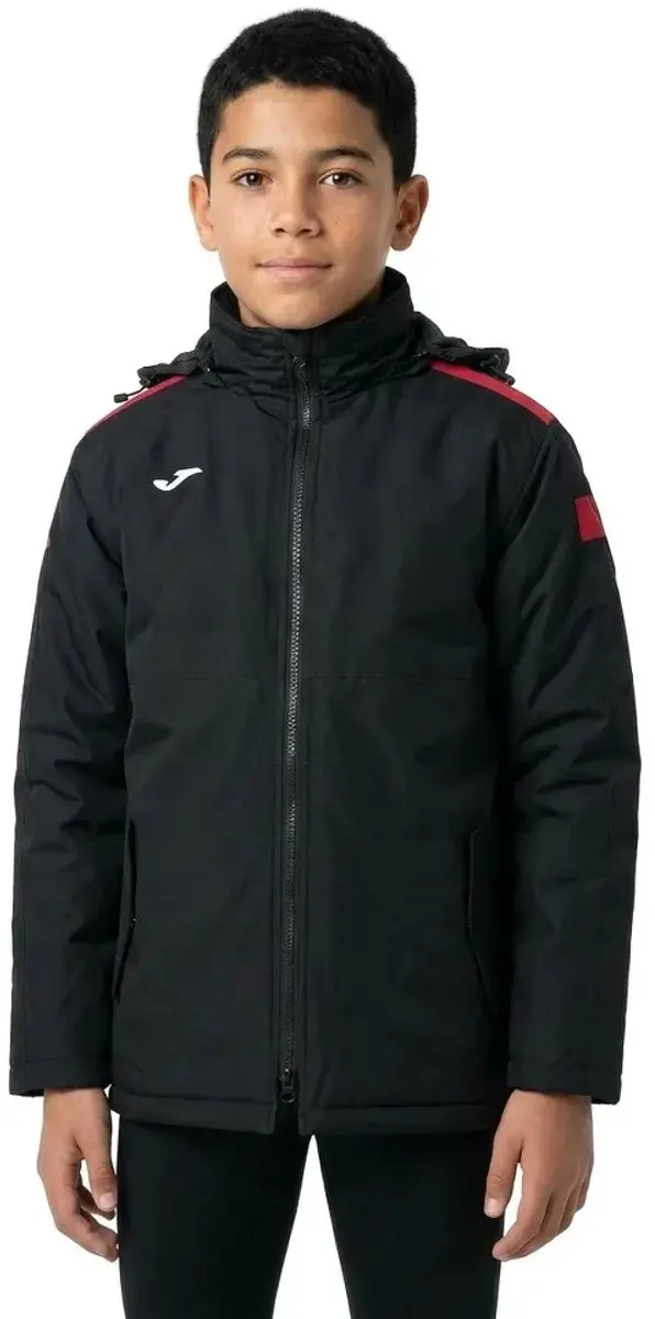 Joma Trivor Jas - 11-12 Years Black/Red - afbeelding 5 van 6