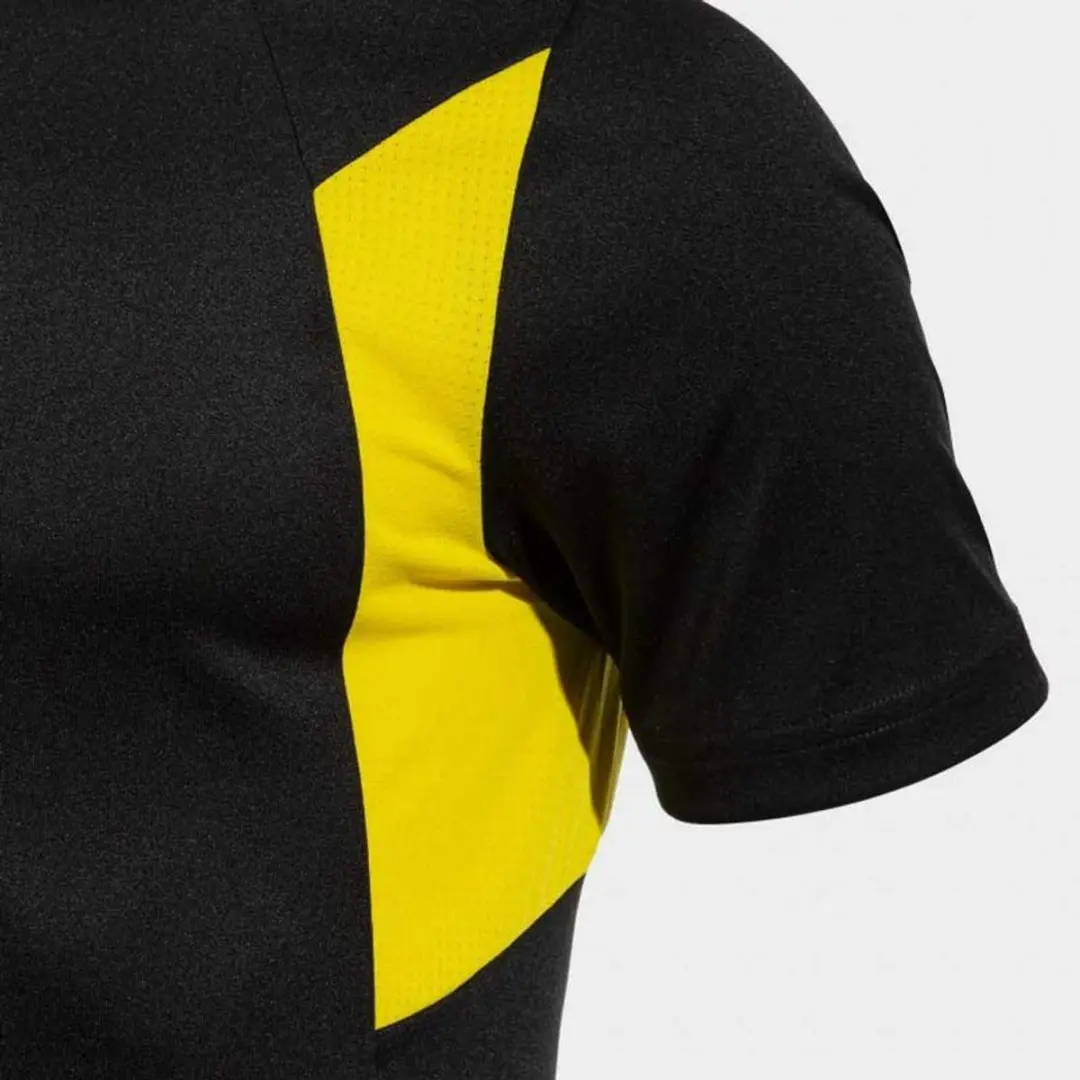 Joma Winner III T-shirt 140/146 - Zwart/Geel - afbeelding 5 van 6