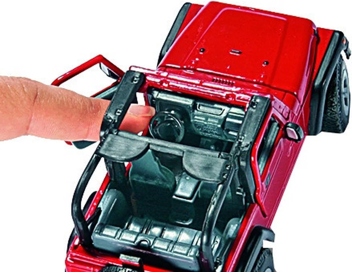 SIKU 4870 Jeep Wrangler 1:32 - Rood
