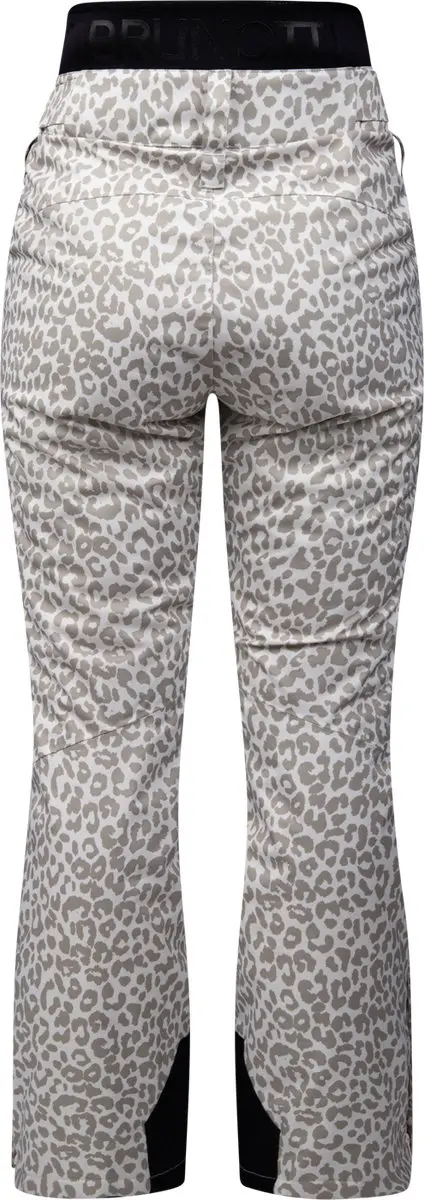 Brunotti Whitewater Dames Ski Broek - XS - Leopard Snow