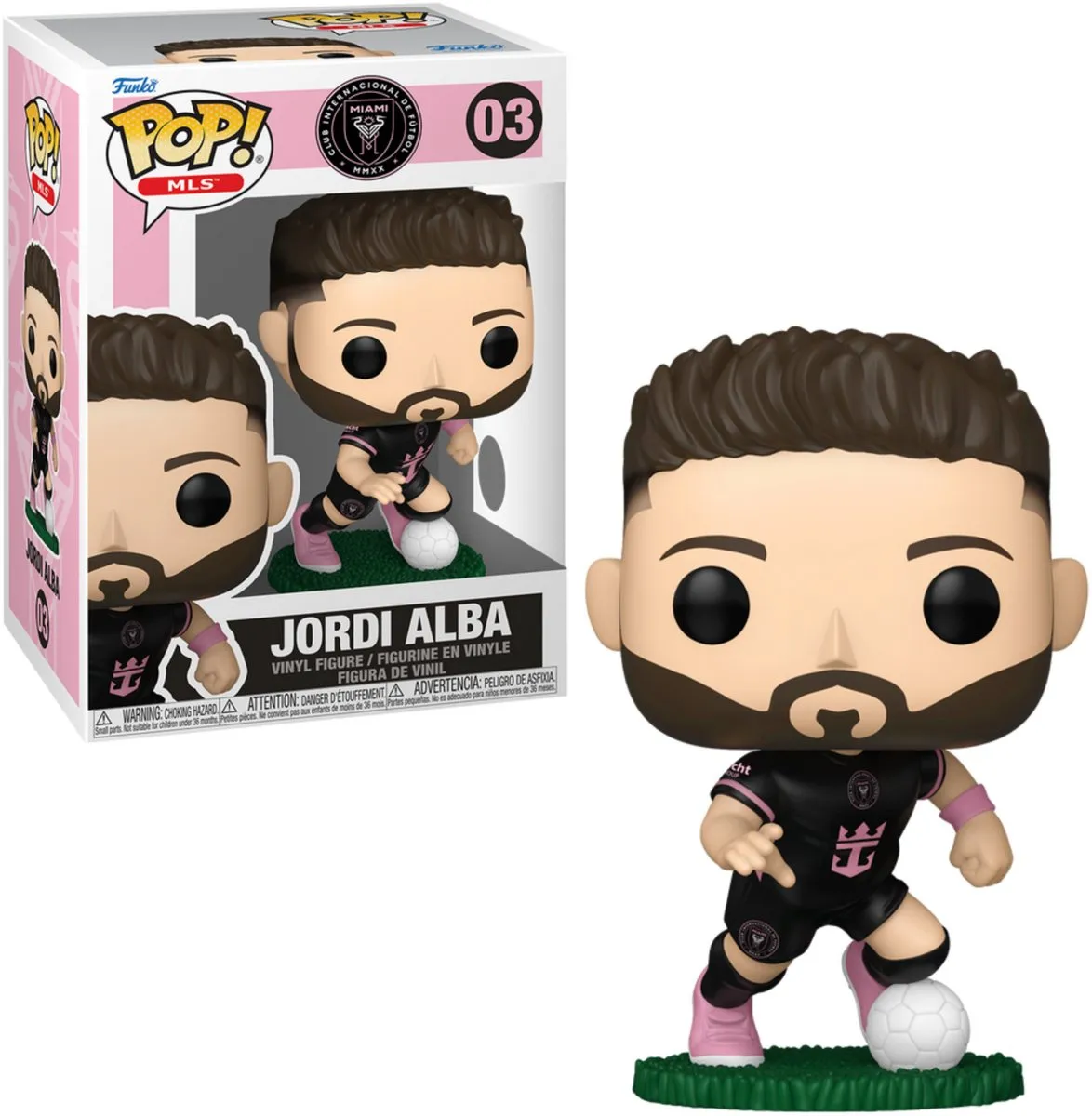 Funko Pop MLS Inter Miami Jordi Alba #03