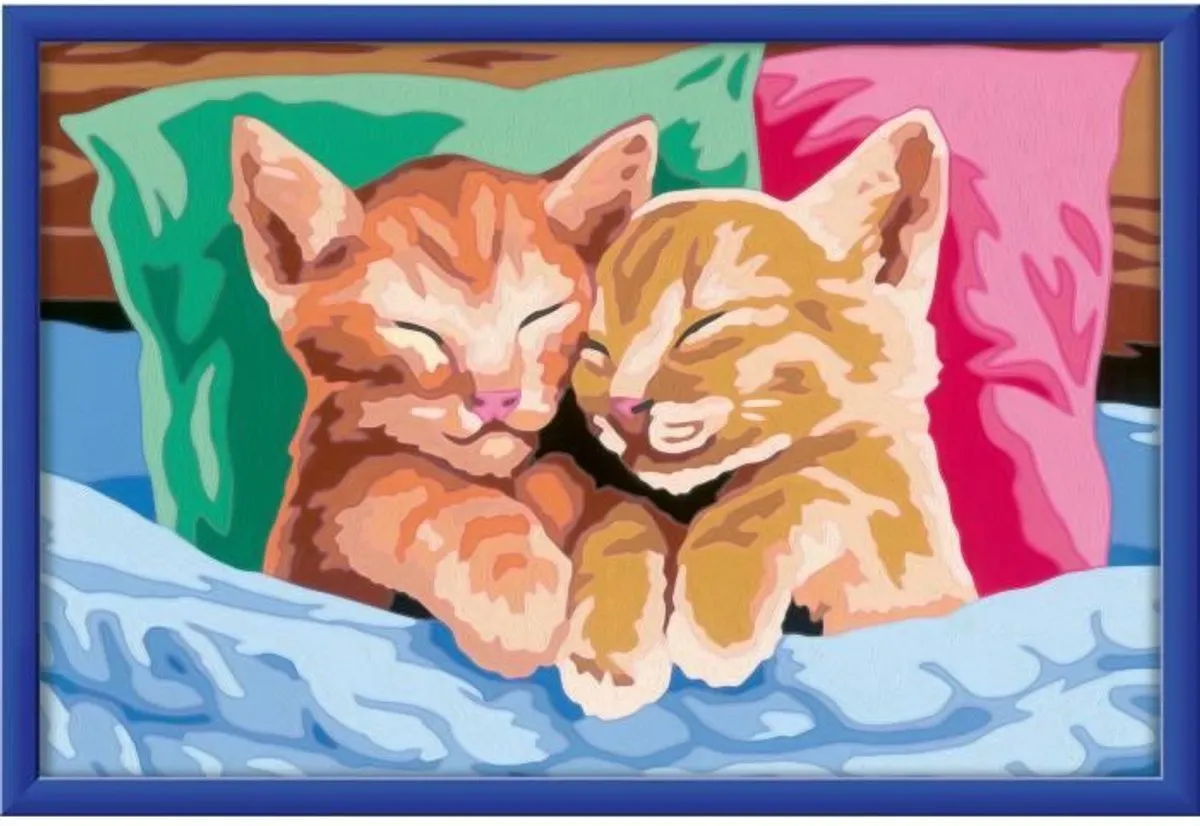 Ravensburger CreArt Kids Slapende Kittens 31x21cm