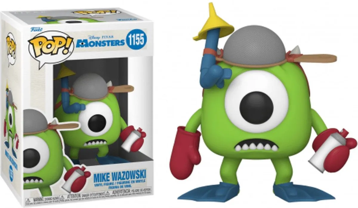 Funko Pop! Mike Monsters Inc. 57743 - Disney Figuur 9cm - Multicolor