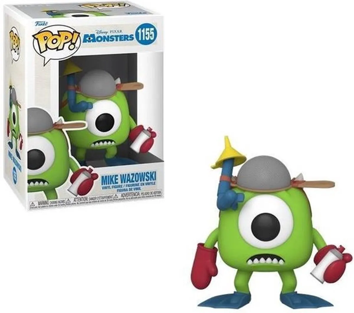 Funko Pop! Mike Monsters Inc. 57743 - Disney Figuur 9cm - Multicolor