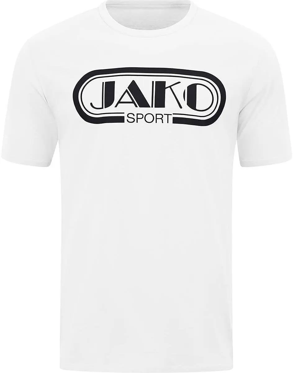 Jako Retro T-Shirt Heren - Wit | Maat: S