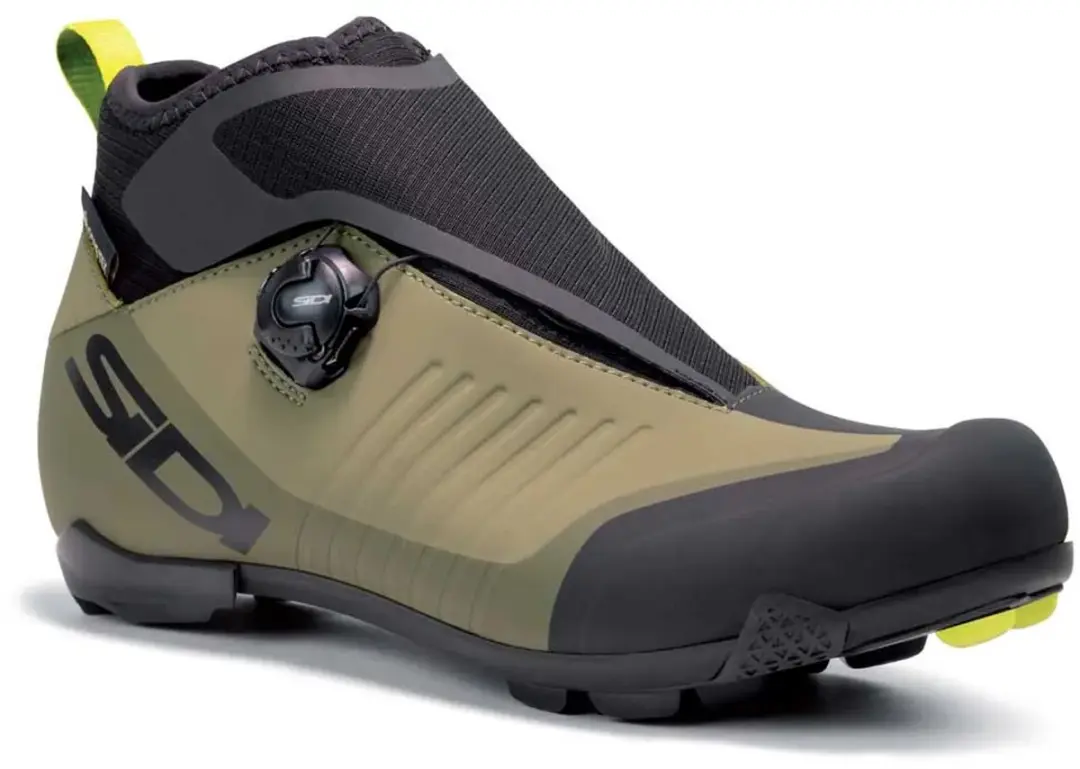 Sidi Hiemx Fietsschoenen 44 - Black/Green Olive