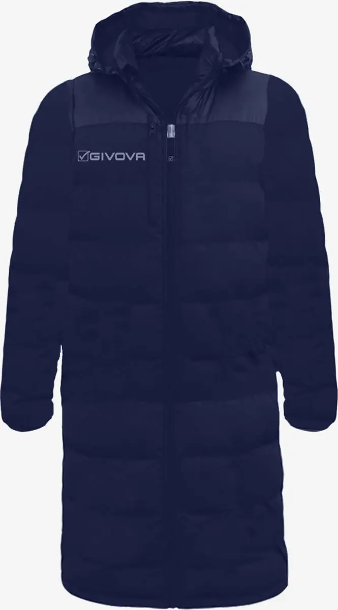 Givova Panchina Jas Blauw 2XL Man