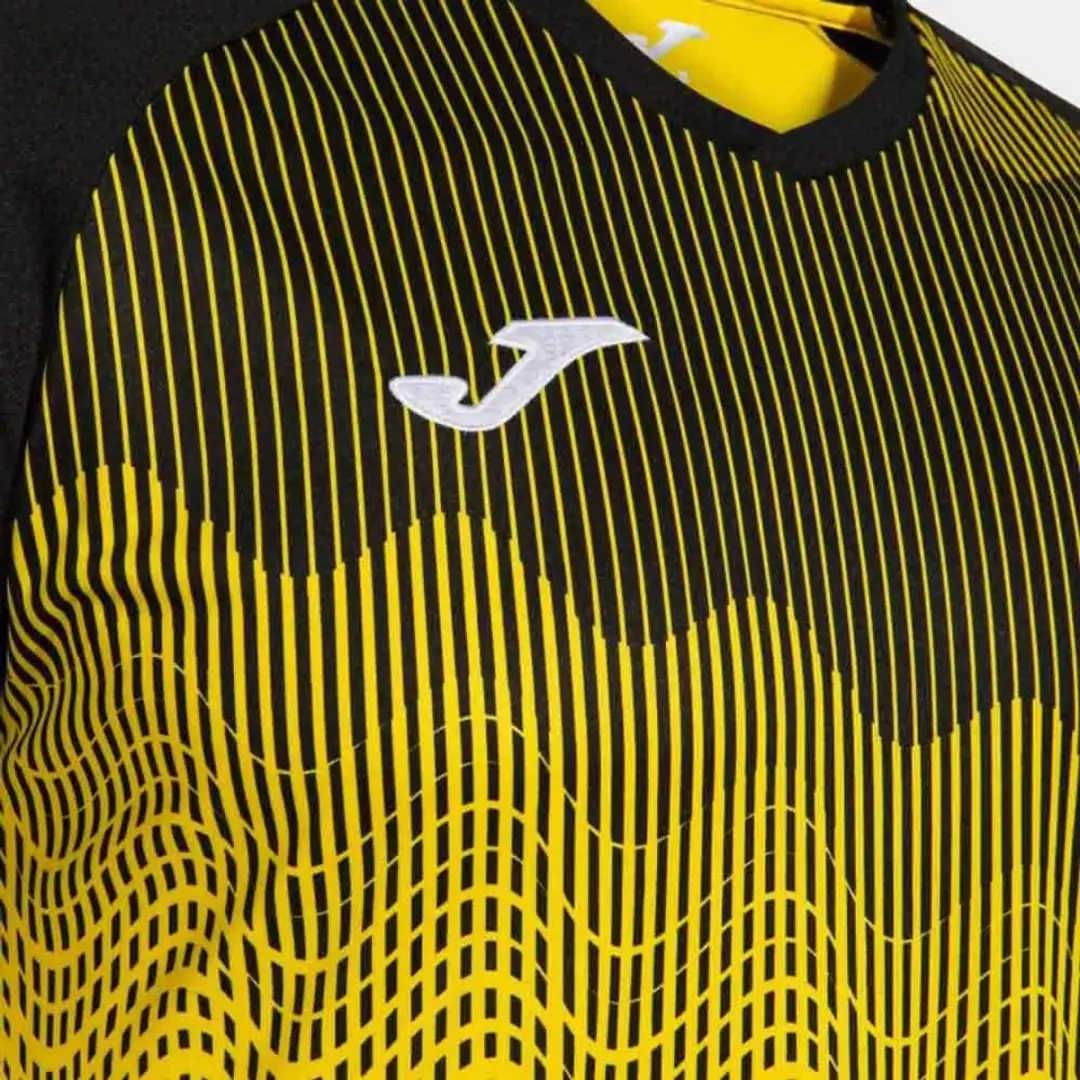 Joma Tiger Vi T-shirt M - Geel/Zwart