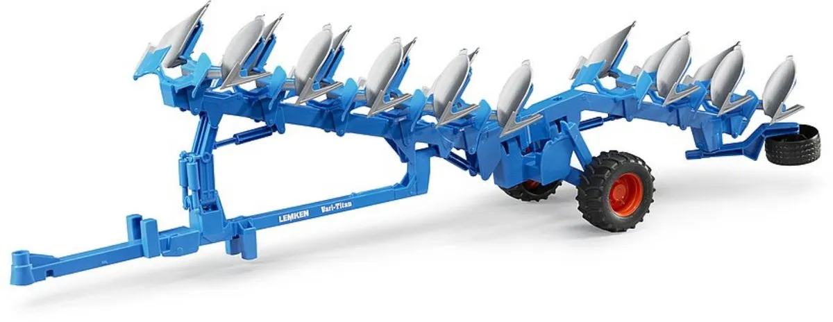 Bruder Lemken Vari-Titan Ploeg 02250 - Blauw