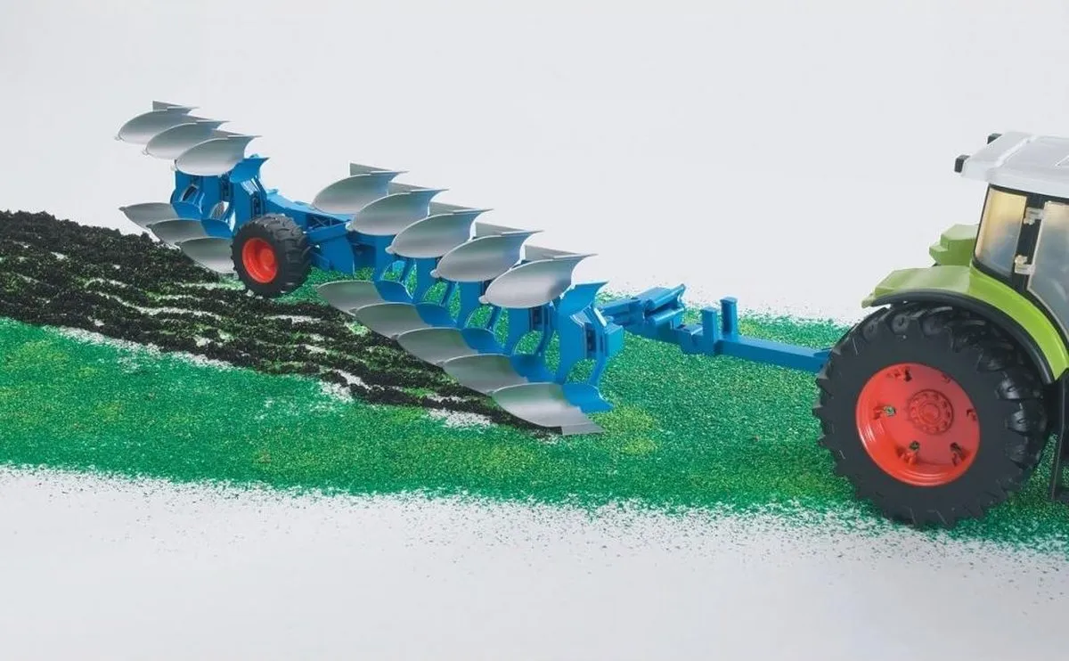 Bruder Lemken Vari-Titan Ploeg 02250 - Blauw