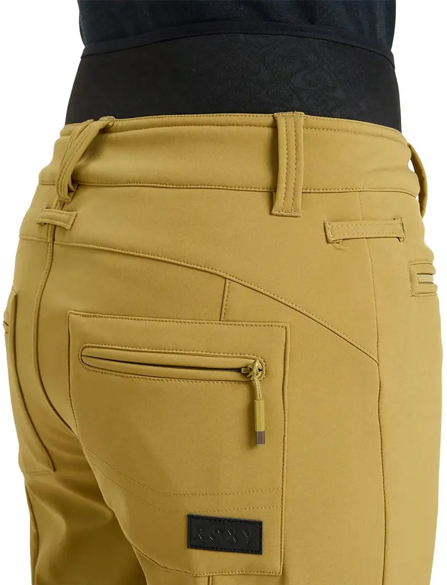 Roxy Rising High Broek M - Beige - afbeelding 4 van 4