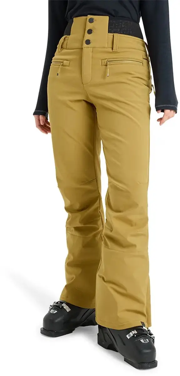 Roxy Rising High Broek Beige M Vrouw