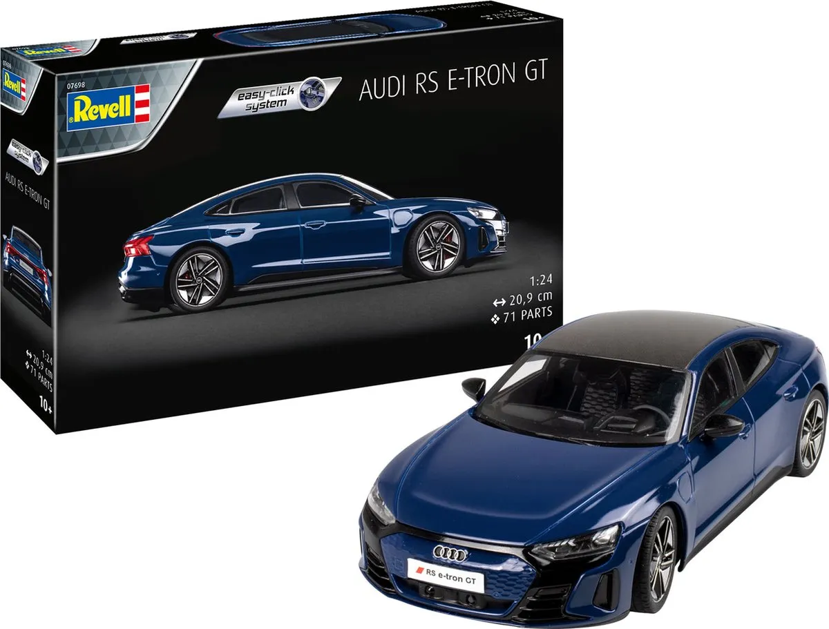 Revell 67698 Audi e-tron GT Modelbouwpakket - 1:24 - 71 Onderdelen