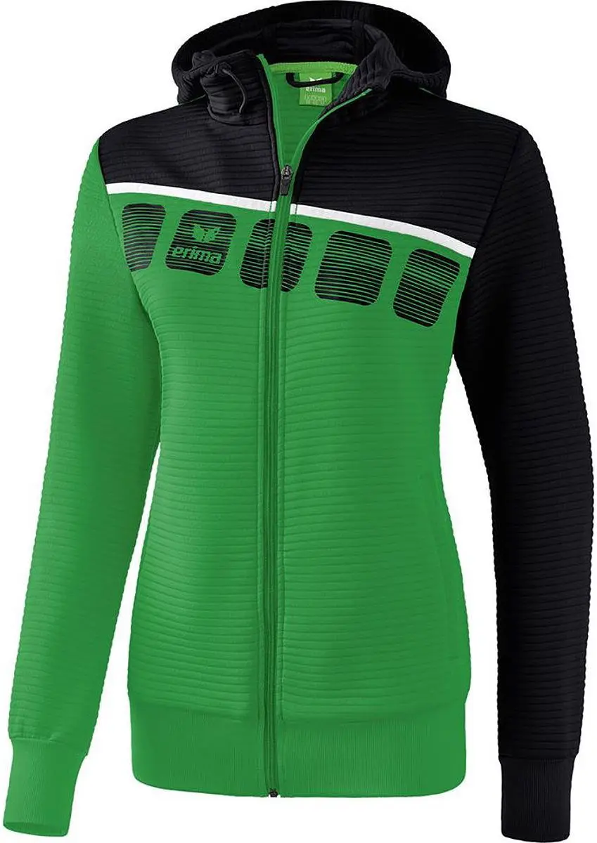 Erima 5-C Trainingsjack Met Capuchon Dames