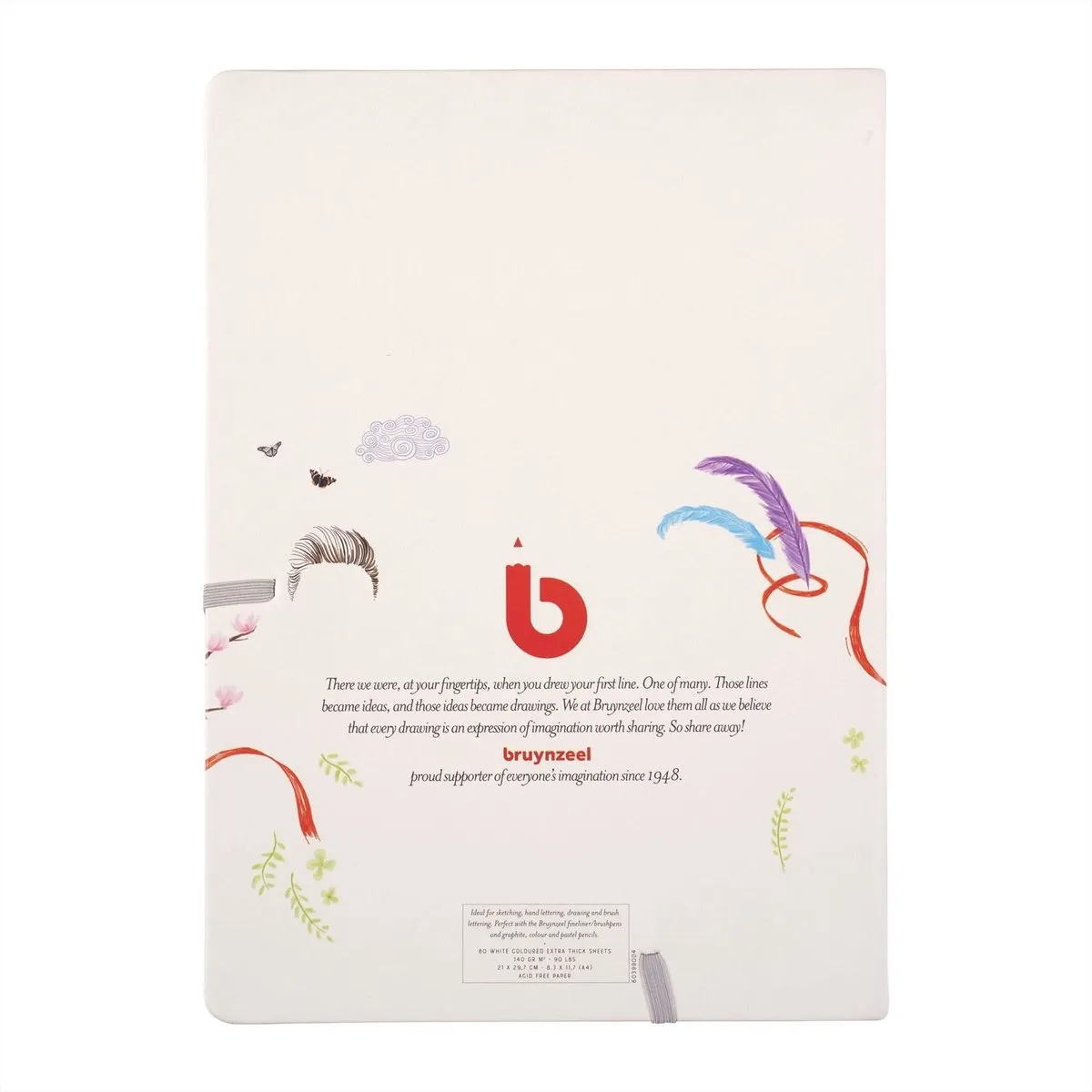 Bruynzeel Creatives Schets/notitieboek A4 80 Vel - 140 g/m²